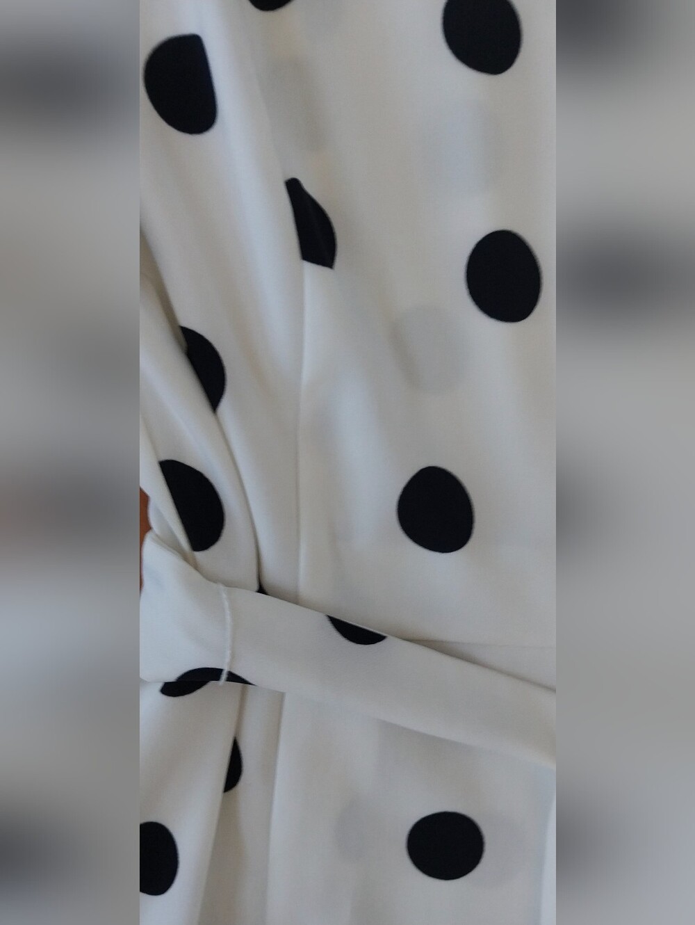 NEW Ann Taylor Factory Polka Dot Halter Midi Dress + Matching Belt Size Sz 8 - Picture 14 of 16